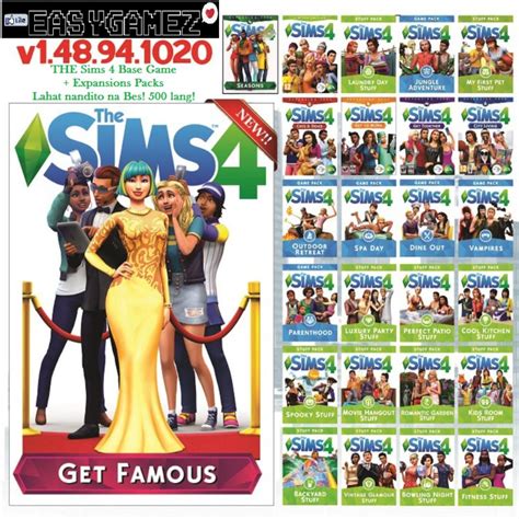 sims 4 dlc liste.